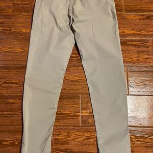 Women's Slim Fit Pants Light Green Size 30